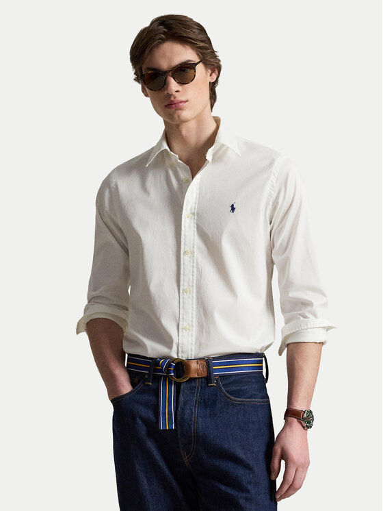 Polo Ralph Lauren Koszula 710B20512003 Biały Custom Fit
