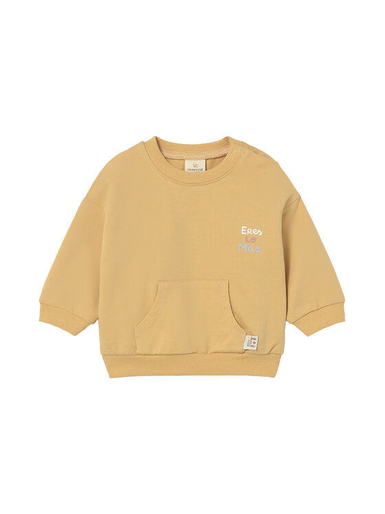 Mayoral Bluza 1487 Żółty Regular Fit