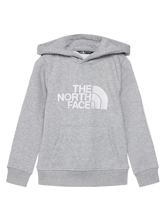 The North Face Bluza Drew Peak NF0A8EHH Szary Relaxed Fit