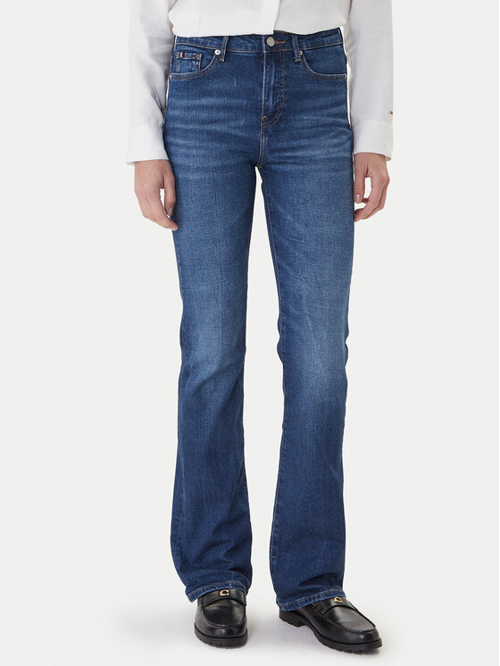 Tommy Hilfiger Jeansy WW0WW46729 Niebieski Bootcut Fit