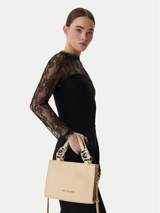 LOVE MOSCHINO Torebka JC4006PP1OLB0129 Beżowy