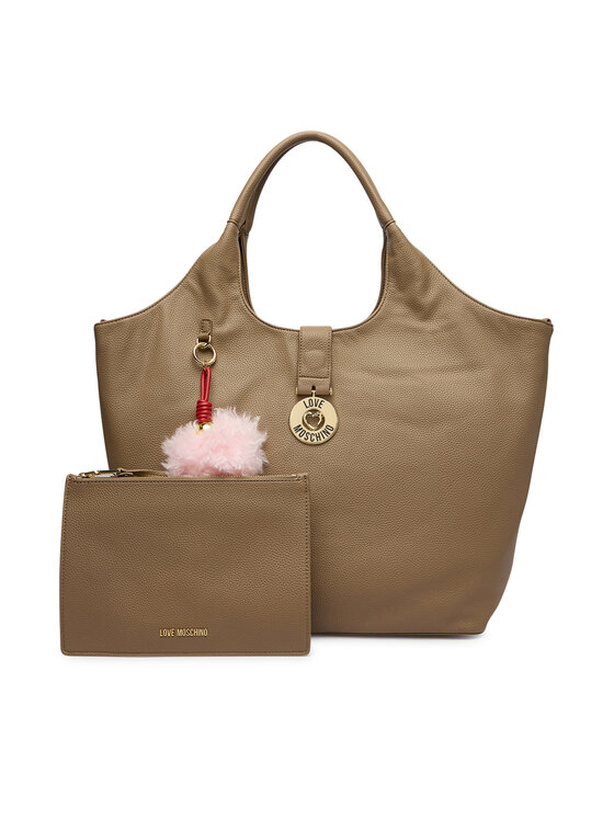 LOVE MOSCHINO Torebka JC4238PP0PKI0105 Beżowy