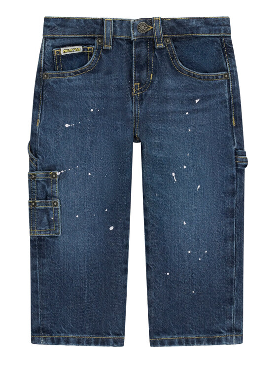 Guess Jeansy N6YAB3 D2273 Granatowy Regular Fit