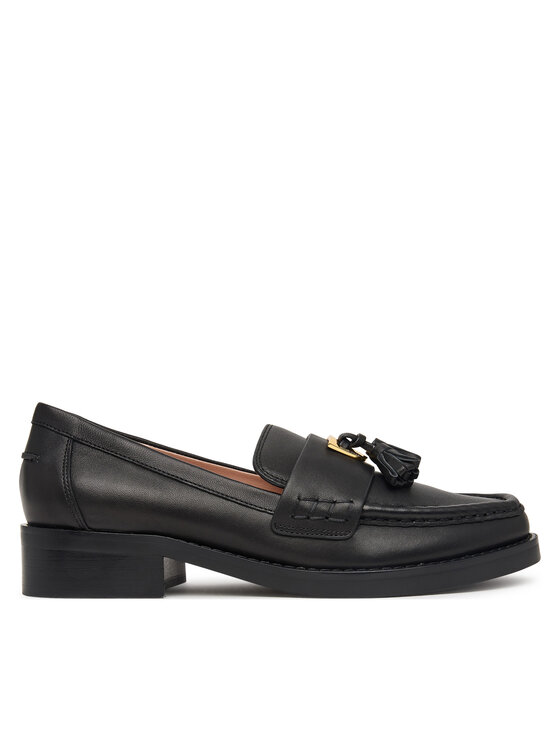 Coccinelle Loafersy Beat Selleria E4 QF5 16 04 01 Czarny
