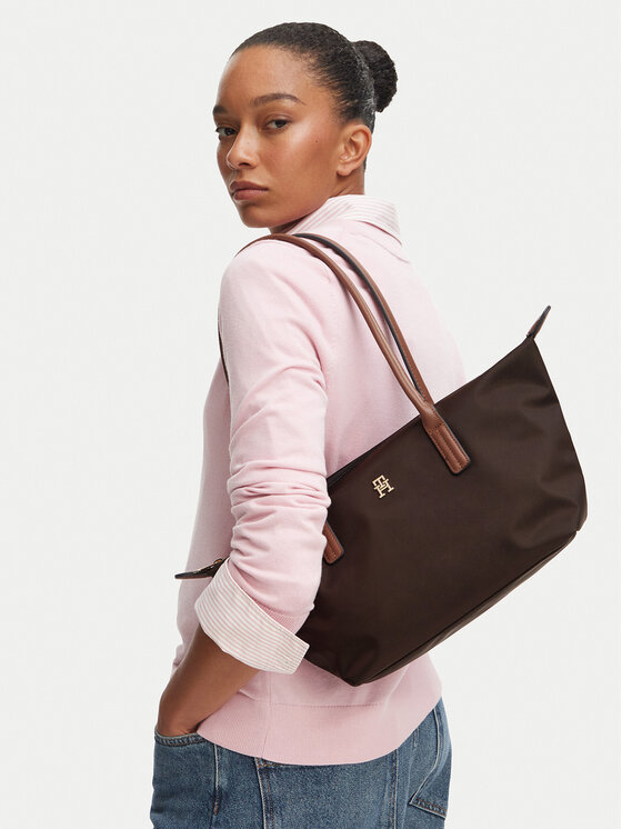 Tommy Hilfiger Torebka Popette East West Tote AW0AW19211