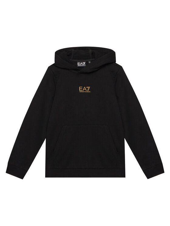 EA7 Emporio Armani Bluza 7B000024 AF10380 MC004 Czarny Regular Fit
