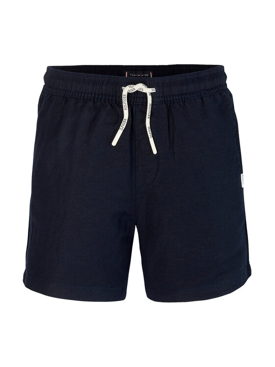 Tommy Hilfiger Szorty sportowe KB0KB09643 Granatowy Regular Fit