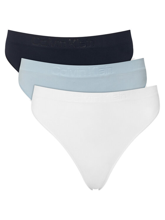 Calvin Klein Underwear Komplet stringów LV00QD5211 Kolorowy