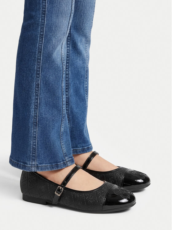 Guess Baleriny CEOWB-CS6666-03 Czarny