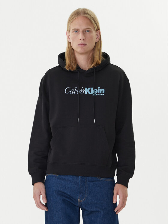 Calvin Klein Bluza LV04LD241G Czarny Regular Fit
