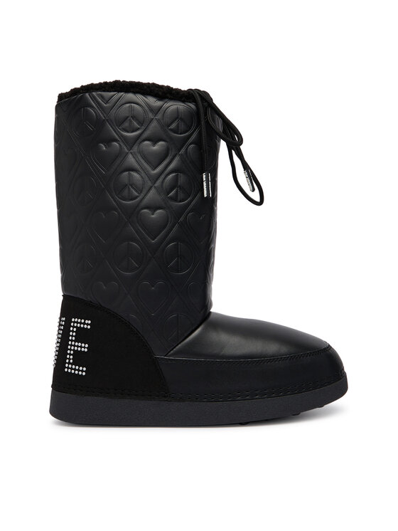 LOVE MOSCHINO Śniegowce JA24322G0PISR000 Czarny