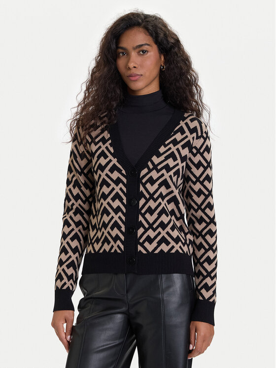 Vero Moda Kardigan Aria 10314507 Czarny Regular Fit