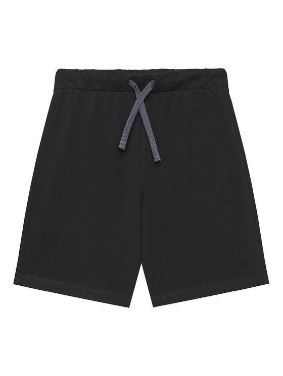 United Colors Of Benetton Szorty sportowe 3BL0C903L Czarny Regular Fit