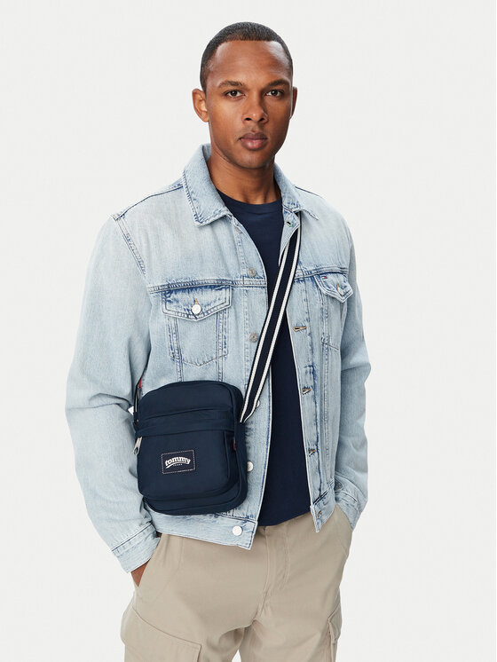 Tommy Jeans Saszetka Tjm Collegiate Reporter AM0AM14615 Granatowy