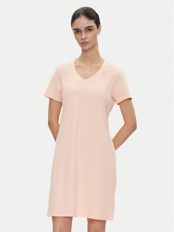 DKNY Sport Sukienka codzienna DP5D4902 Pomarańczowy Regular Fit