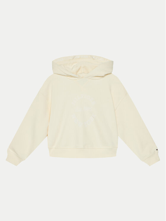 Tommy Hilfiger Bluza KG0KG08322 Beżowy Relaxed Fit