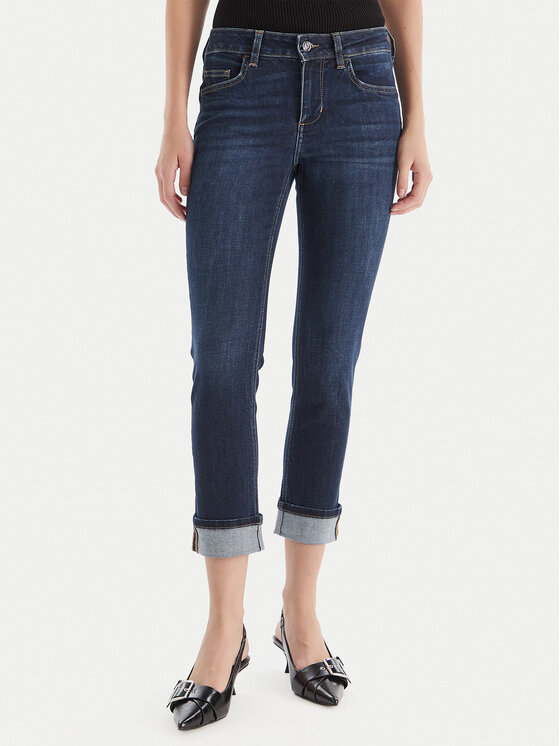Liu Jo Jeansy UF5006 D4797 Granatowy Slim Fit