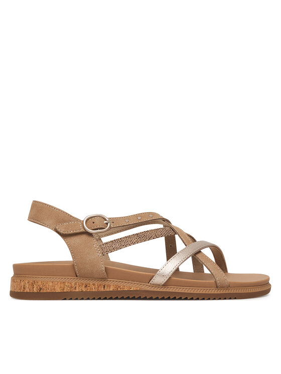 Skechers Sandały Desert Kiss Low 114713/TPE Brązowy