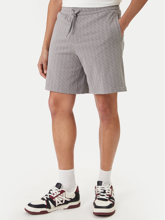 Armani Exchange Szorty sportowe XM001227 AF11847 M8315 Beżowy Regular Fit
