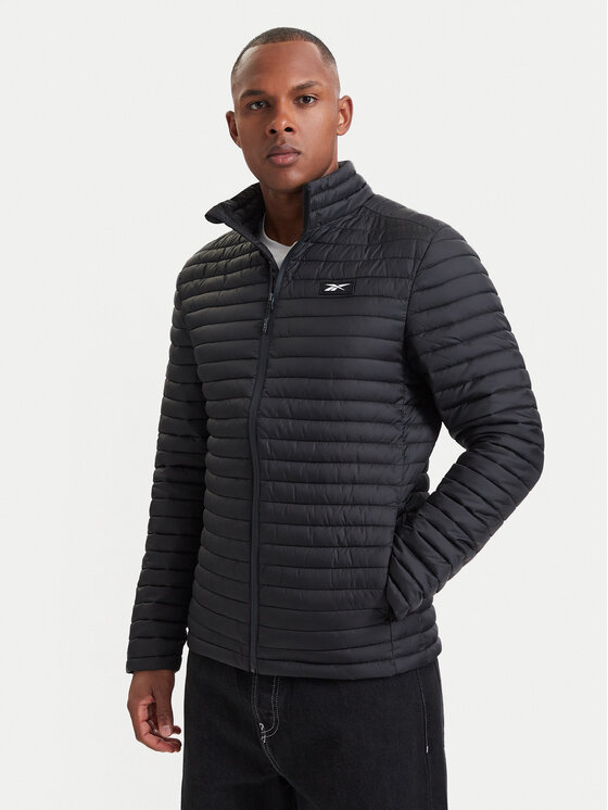 Reebok Kurtka przejściowa RCC00085 Czarny Regular Fit