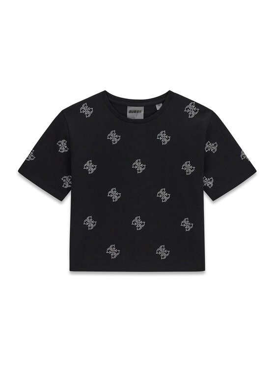Guess T-Shirt J6GI35 I3Z14 Czarny Relaxed Fit