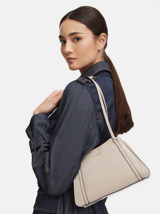 Guess Torebka Xena HWTC97 31080 Kremowy
