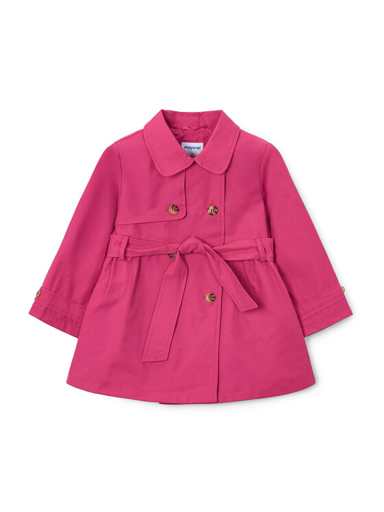 Mayoral Trencz 3459 Czerwony Regular Fit