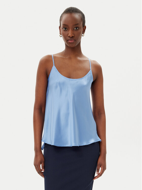 MAX&Co. Top Betel 2516161014200 Niebieski Regular Fit
