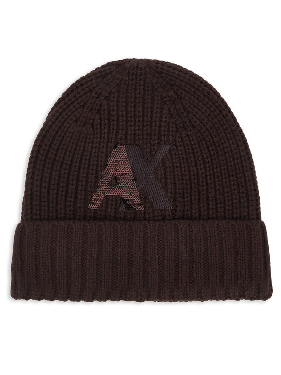 Armani Exchange Czapka XW003007 AF16604 U6032 Brązowy ciemny