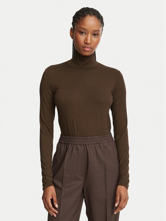 Weekend Max Mara Golf Multif 2625946012 Brązowy ciemny Regular Fit