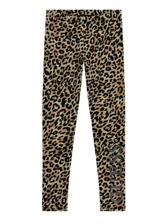 Guess Legginsy J6RB07 J1314 Beżowy Regular Fit