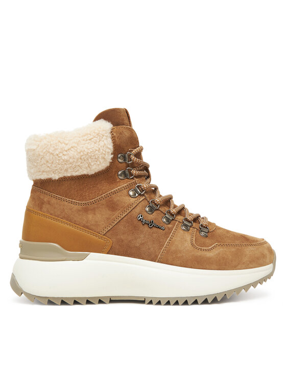 Pepe Jeans Trzewiki Kimi Desert W PLS600023 Brązowy