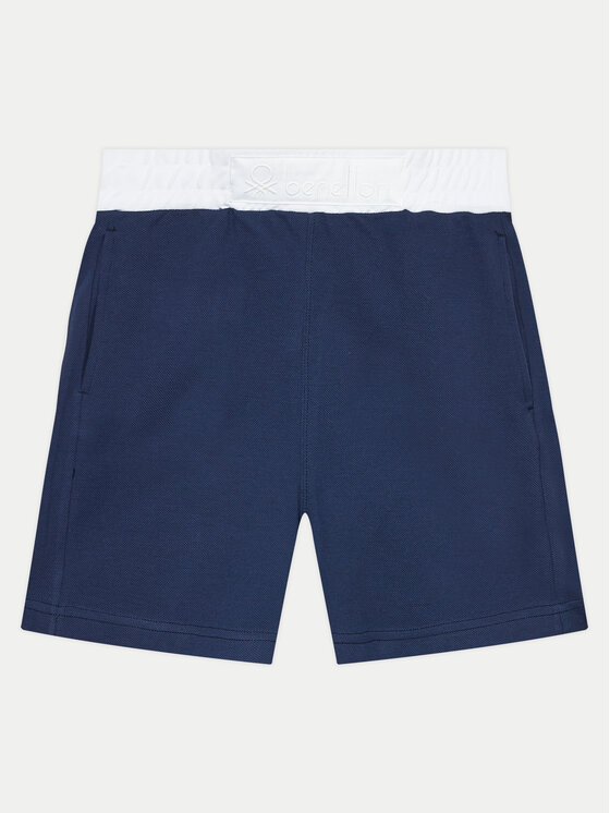 United Colors Of Benetton Szorty sportowe 3088C902S Granatowy Regular Fit