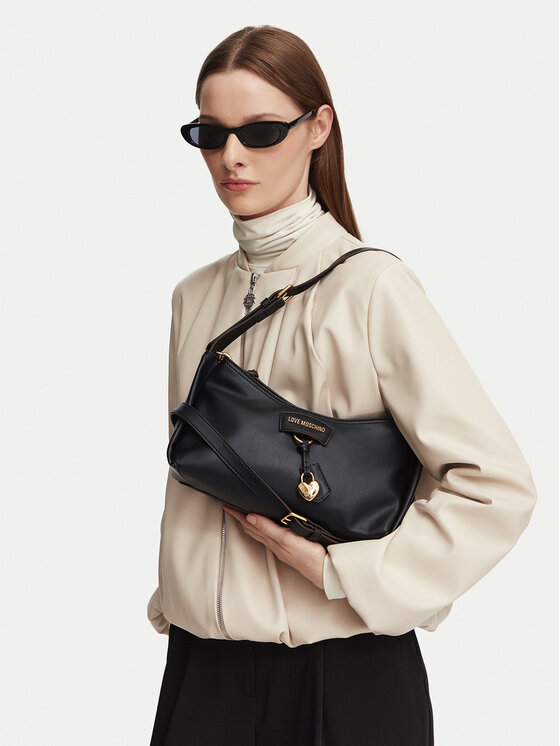 LOVE MOSCHINO Torebka Charmy JC4159PP1PL1300A Czarny