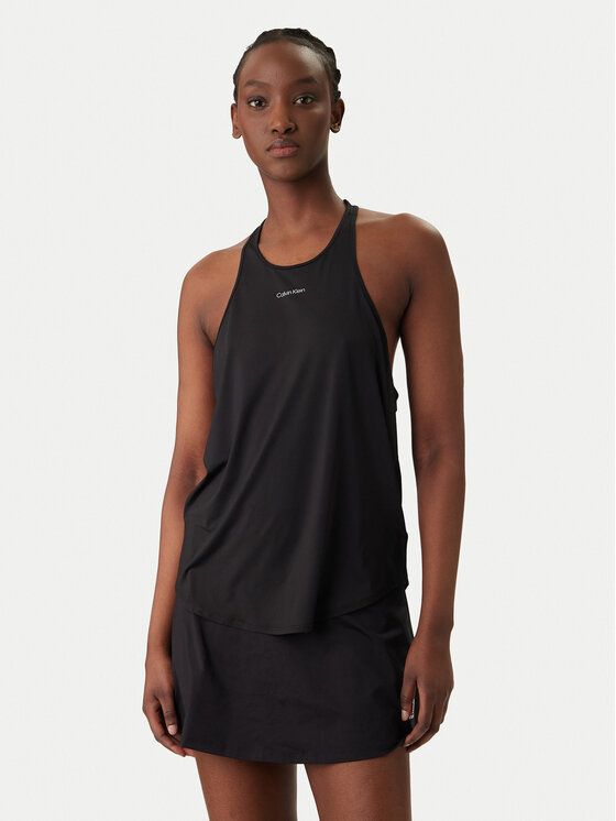 Calvin Klein Performance Top Icon Sport LVGWS6K234 Czarny Slim Fit