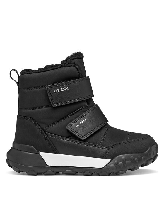 Geox Śniegowce J Trekkyup Boy B Abx J66MBA 0FU54 C9999 M Czarny