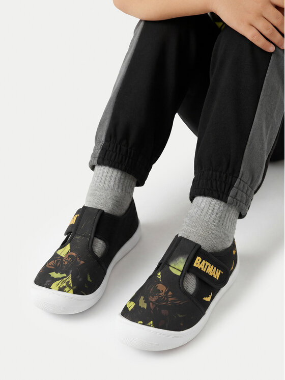 Batman Kapcie CEO-CM-AW26-200WBBAT Czarny