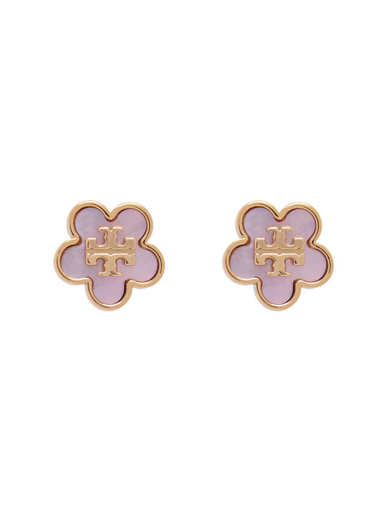 Tory Burch Kolczyki Mop Stud Earrings 157351 Różowy