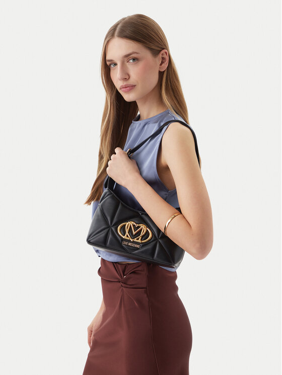 LOVE MOSCHINO Torebka JC4258PP0OLC0000 Czarny