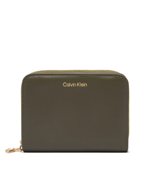 Calvin Klein Portfel LV04F1075G Zielony ciemny