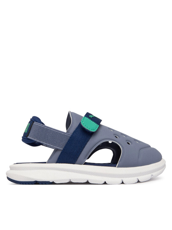 Puma Sandały Evolve Sandal AC Inf 389148 20 Szary jasny