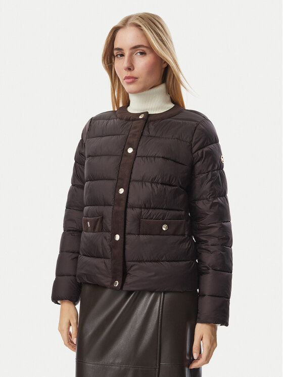 MICHAEL Michael Kors Kurtka przejściowa 77B6605M42 Brązowy ciemny Regular Fit