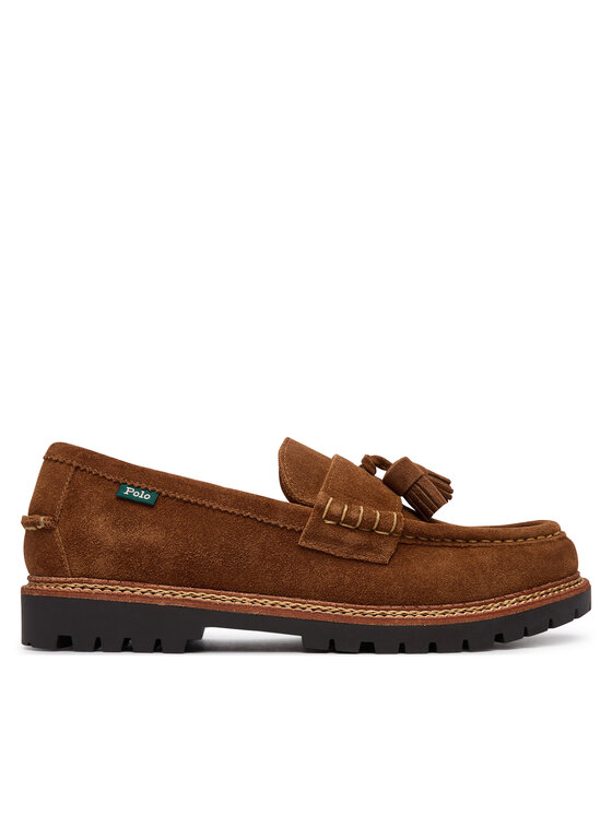 Polo Ralph Lauren Loafersy Jett Tas Penny 803P15862001 Brązowy jasny