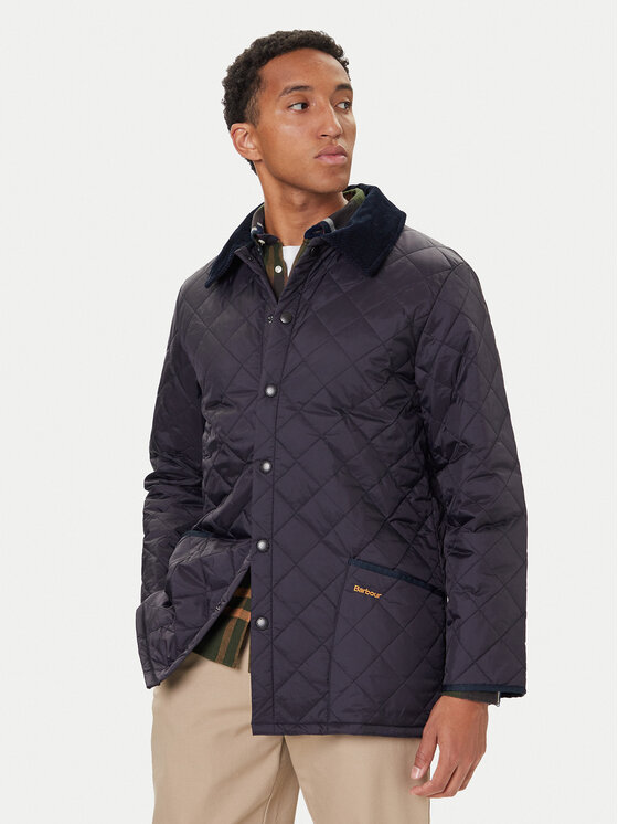 Barbour Kurtka przejściowa MQU0001NY91 Liddesdale Granatowy Regular Fit