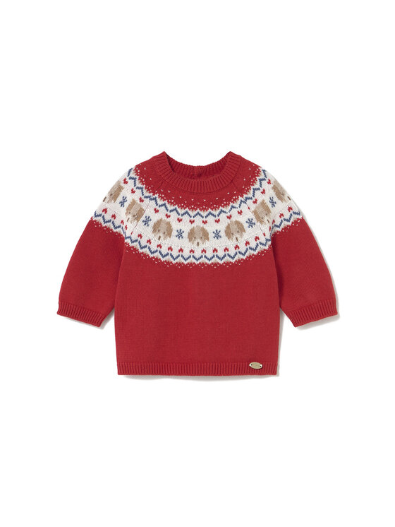 Mayoral Sweter 2336 Czerwony Regular Fit