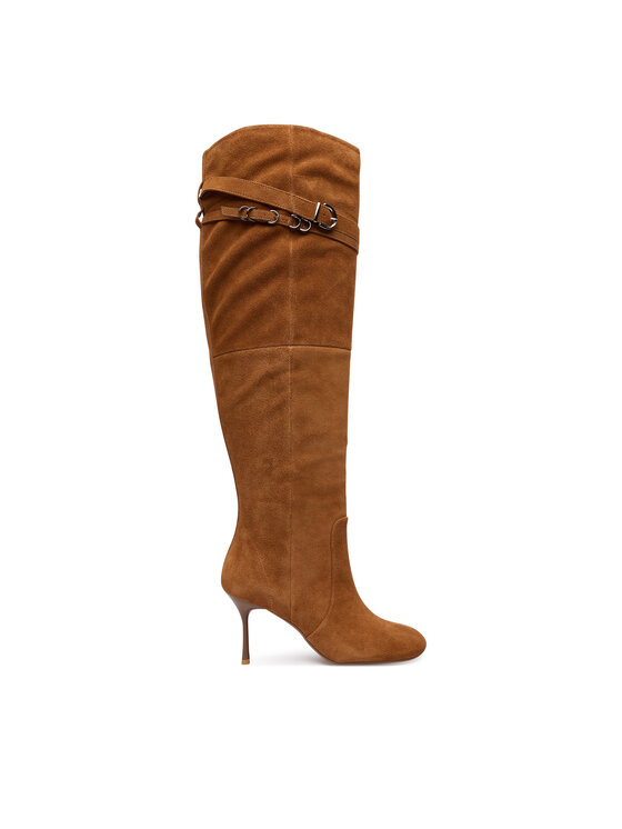 PINKO Kozaki Polly 02 SD0281 P002 Brązowy