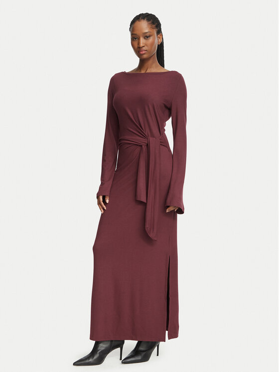 BOSS Sukienka codzienna 50568970 Bordowy Regular Fit