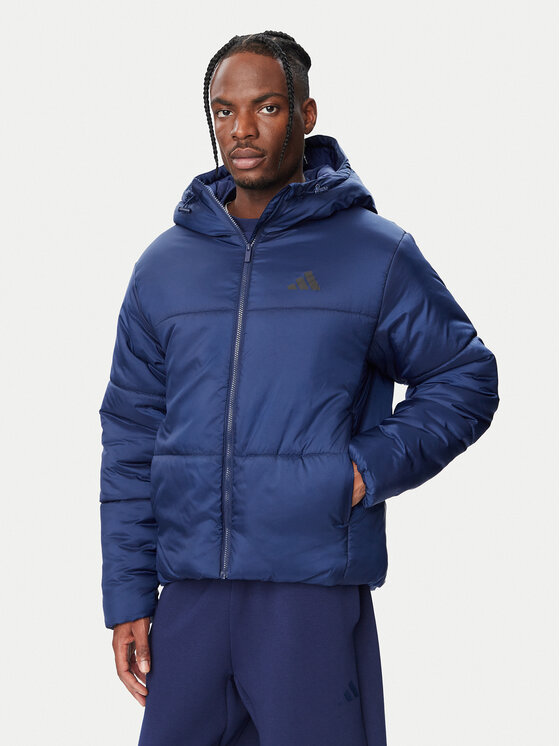 adidas Kurtka zimowa Essentials Highloft KS6449 Niebieski Regular Fit