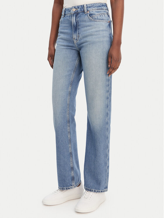 BOSS Jeansy Ada 50561635 Niebieski Regular Fit