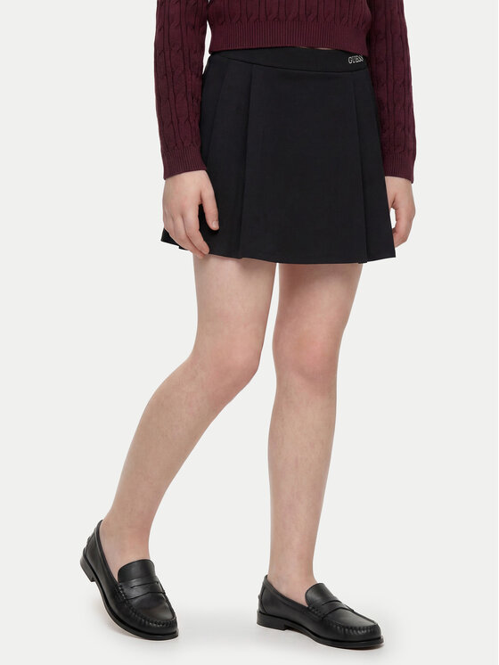 Guess Spódnica J6YD01 1K3936 Czarny Regular Fit